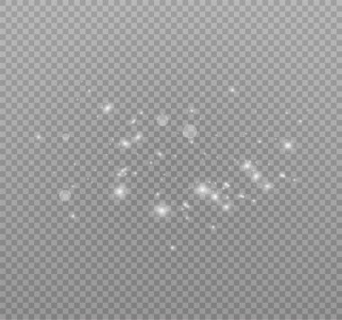 Beyaz yıldız kıvılcımları 