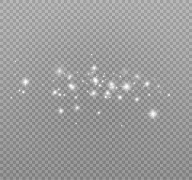 Beyaz yıldız kıvılcımları 