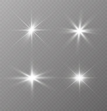 Beyaz parlayan ışık