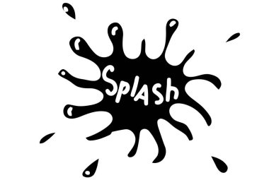 Karikatür sıvı Slime.