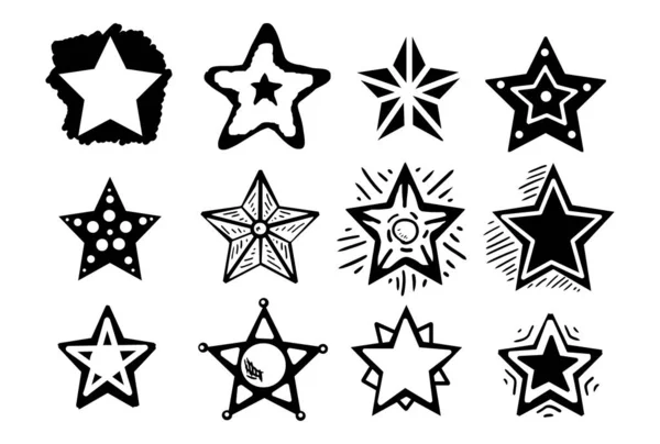 Ορισμός αστεριών — Διανυσματικό Αρχείο