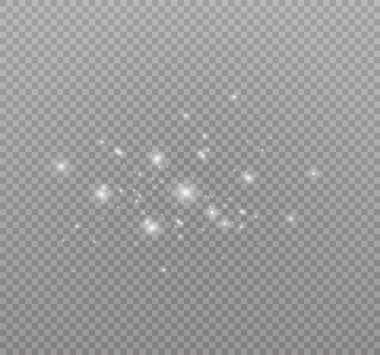 Beyaz yıldız kıvılcımları 