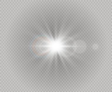 Sunlight bir saydam bokeh