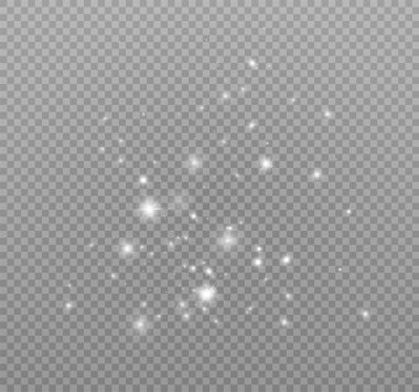 Beyaz yıldız kıvılcımları 