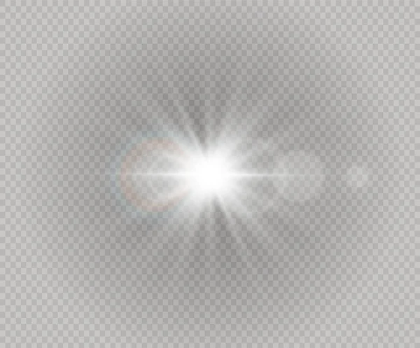Сонячне світло напівпрозорий боке — стоковий вектор