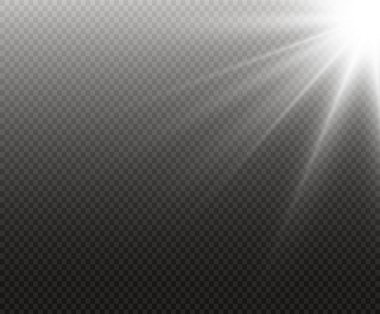 Sarı parlayan ışık