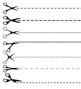 Vektör makas hattı