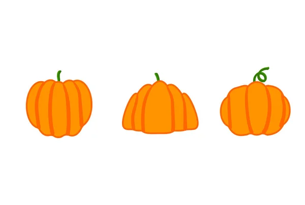 Set pumpkin Halloween — Stock Photo, Image
