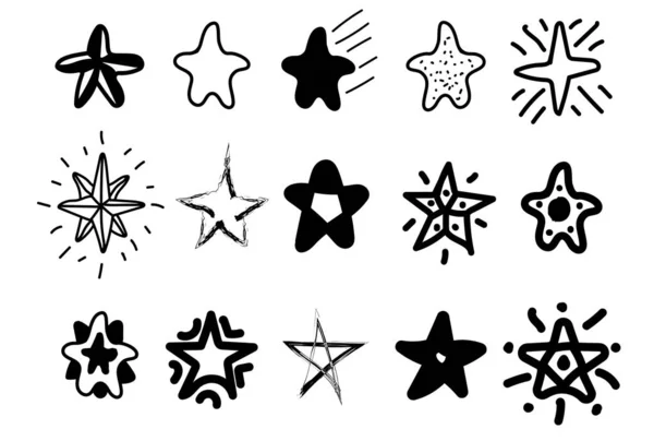 Set stars icon — Stock Photo, Image