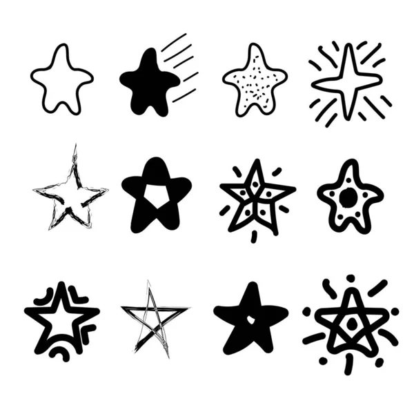 Set stars icon — Stock Photo, Image