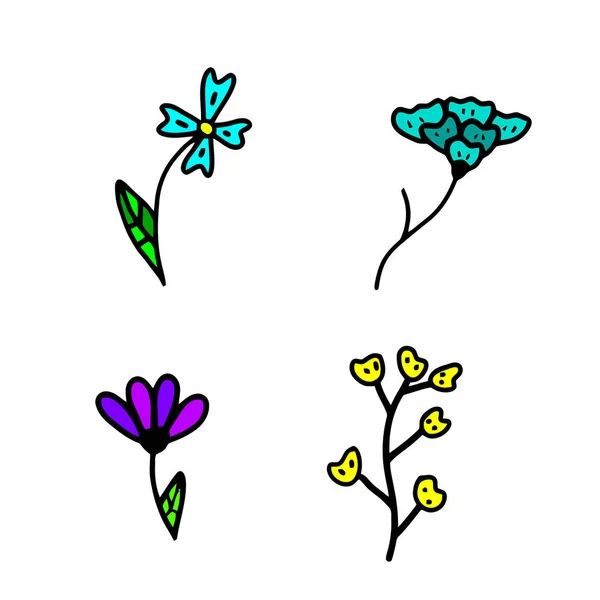 Přírodní květinová pružina — Stockový vektor