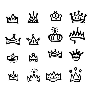 Download Graffiti Crowns Free Vector Eps Cdr Ai Svg Vector Illustration Graphic Art