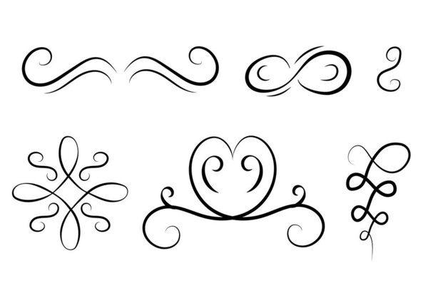 Ornate frame elements
