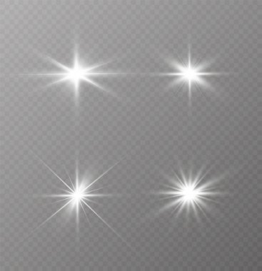 Beyaz parlayan ışık