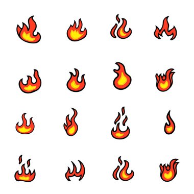 Alevler ateş, ayarla