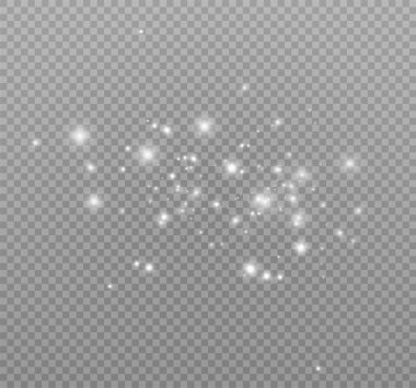 Beyaz yıldız kıvılcımları 