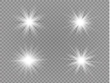 Beyaz parlayan ışık