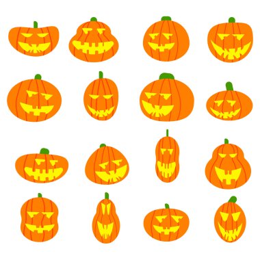 Set kabak Halloween 