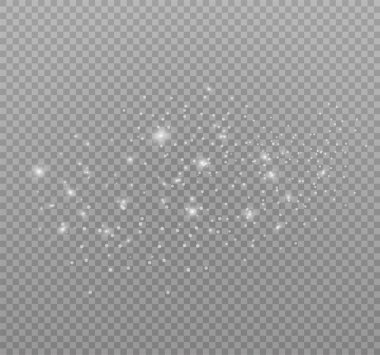 Beyaz yıldız kıvılcımları 