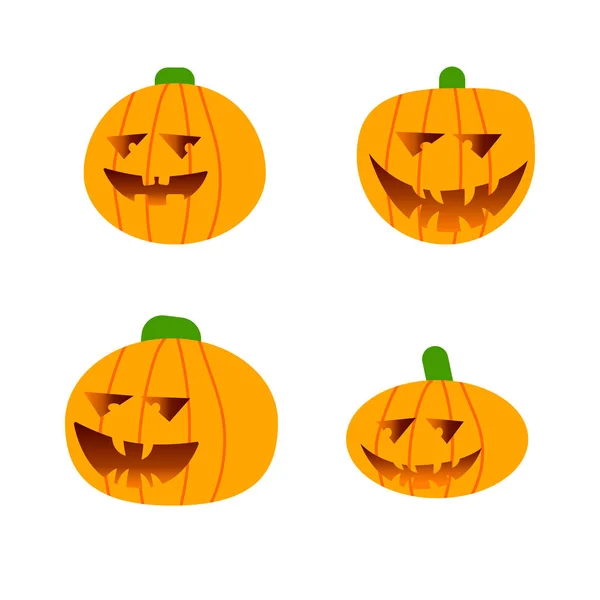 Set pumpkin Halloween — Stock Photo, Image