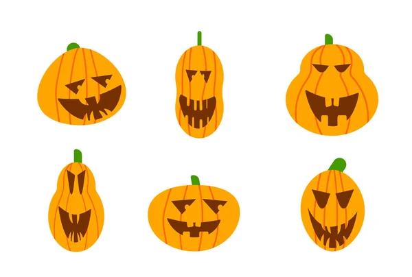 Set calabaza Halloween — Foto de Stock
