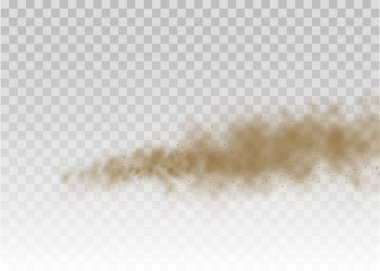 Toz bulutu kum.