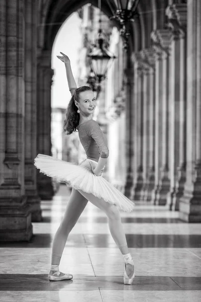 Bailarina Con Tutú Trikot — Foto de Stock
