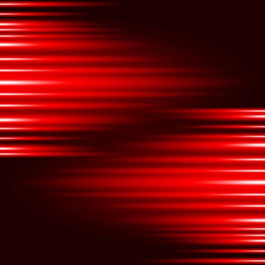 Arka plan olarak kırmızı arka ışıklar