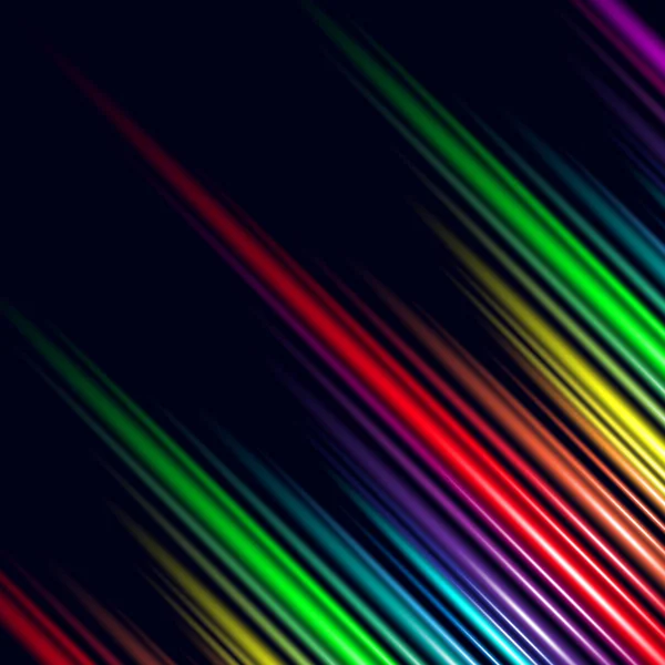Lumières Abstraites Colorées Comme Arrière Plan — Image vectorielle