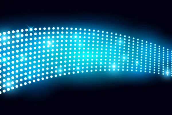 Στάδιο Μπλε Φώτα Φόντο — Διανυσματικό Αρχείο