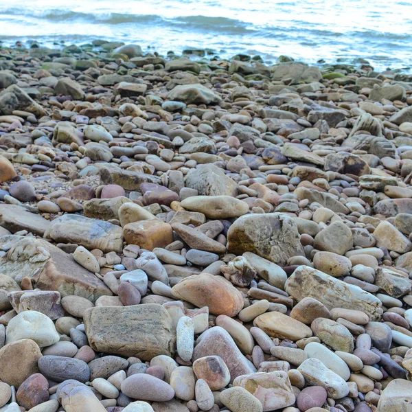 Πέτρες Στην Παραλία Στην Ακτή Chumphon Ταϊλάνδη — Φωτογραφία Αρχείου