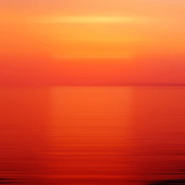 Vermelho Movimento Abstrato Fundo Borrado Refração Água Com Pôr Sol — Fotografia de Stock