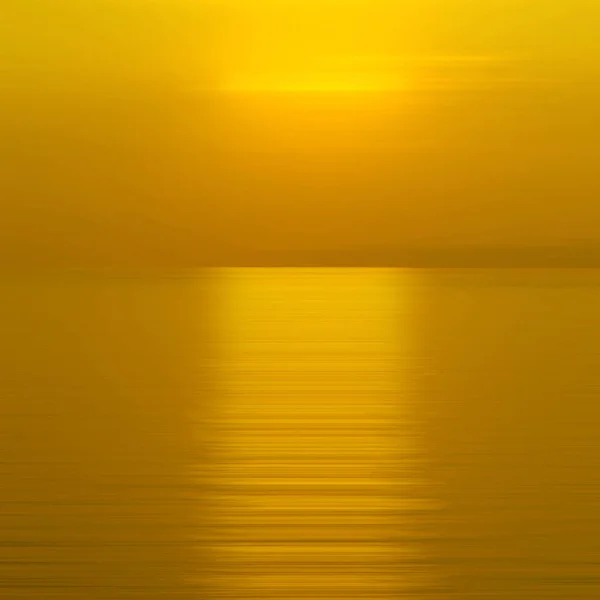 Movimento Fundo Abstrato Borrado Refração Água Com Pôr Sol Mar — Fotografia de Stock