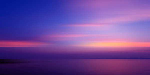 Motion Blurred Background Refraction Sea Twilight Times — Stock Photo, Image