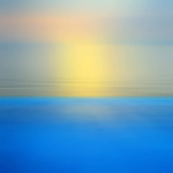 Motion Blurred Abstract Background Refraction Water Dramatic View Infinity Sunset — Stock Photo, Image