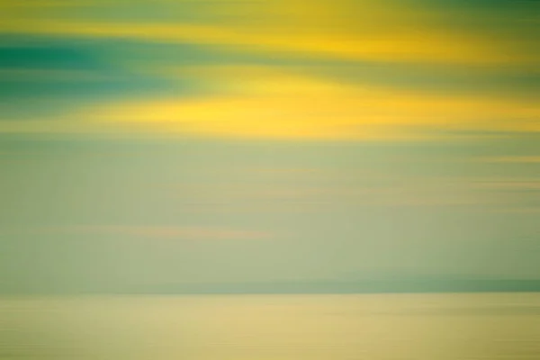 Movimiento Borroso Fondo Refracción Mar Crepúsculo — Foto de Stock