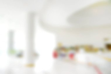 Sanat galerisinde ya da arka plan müzesinde soyut bulanık resim.