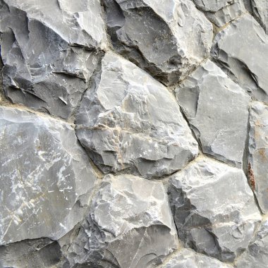 Gri taş duvar dokusu ve arkaplanı