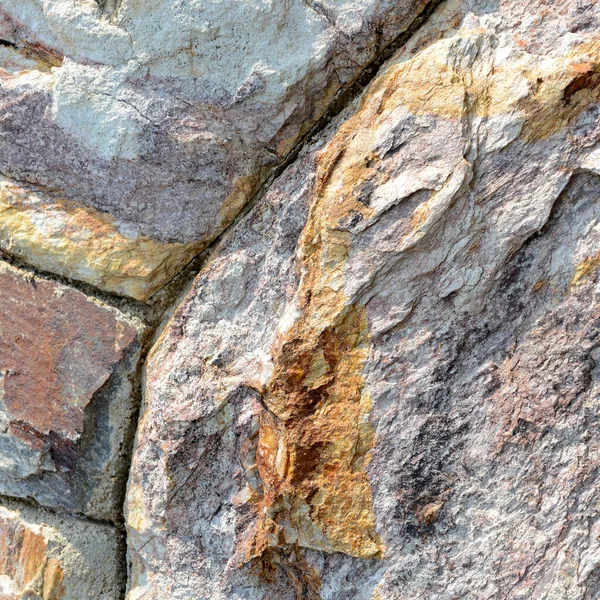 Текстура Фон Коричневой Каменной Стены — стоковое фото