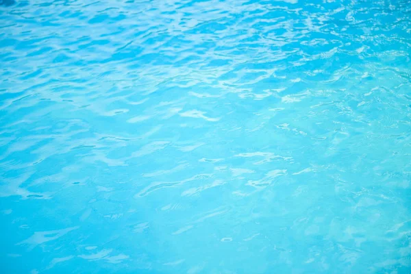 Blauw Water Zwembad Voor Achtergrond — Stockfoto