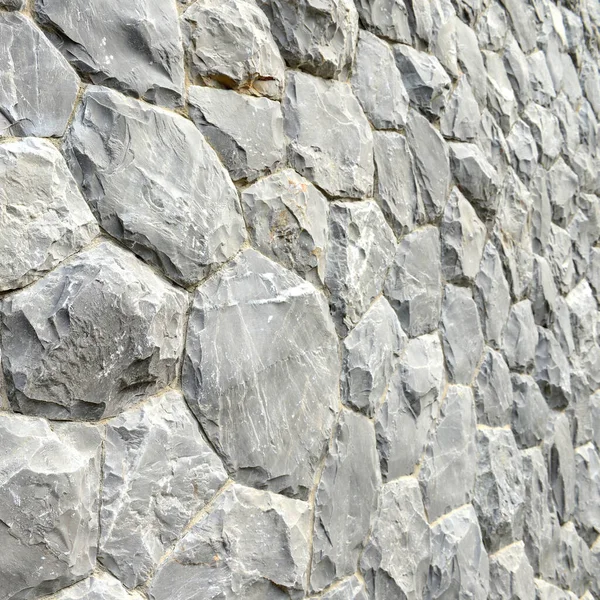 Textura Pared Piedra Gris Fondo — Foto de Stock