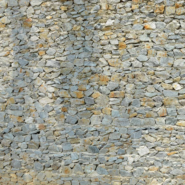 Sten Bakgrund Struktur Sten Grå Tegelvägg Material Närbild — Stockfoto