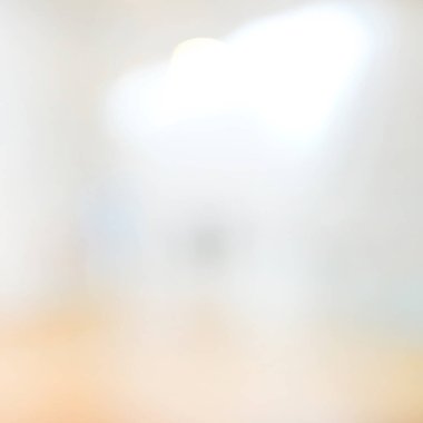 Sanat galerisi veya müzesi Bokeh ile soyut bulanık arkaplan.