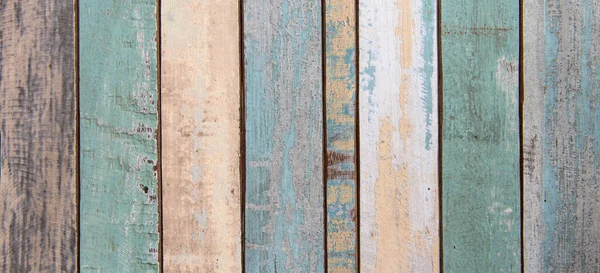 Old Color Wood Plank Texture Background — Stock Photo, Image