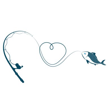 Free Free 136 Fishing Hook Heart Svg SVG PNG EPS DXF File