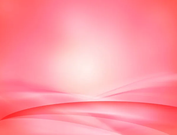 ピンクの柔らかい波状の抽象的な背景 — ストック写真