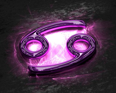 Burcu pembe caustics - kanser ile metal