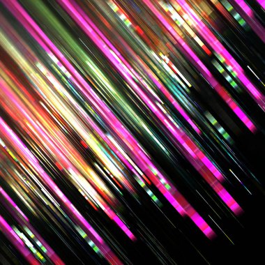 Renkli ve tasarım çizgileri, dijital illüstrasyon