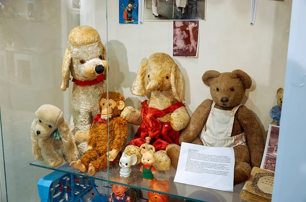 Ρωσία Μόσχα Μουσείο Παιχνιδιών Στο Χώρο Αποθήκευσης Κεντρική Παιδική Φεβρουαρίου — Φωτογραφία Αρχείου