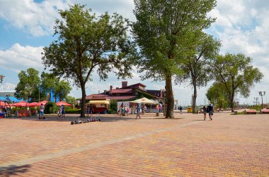 Rusya. Rostov-on-Don. Park Stadyumu 